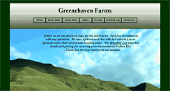 Desktop Screenshot of greenehavenfarms.com
